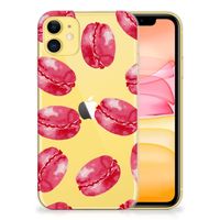 Apple iPhone 11 Siliconen Case Pink Macarons - thumbnail