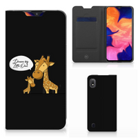 Samsung Galaxy A10 Magnet Case Giraffe - thumbnail