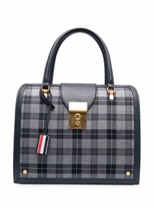 Thom Browne sac cabas Mrs Thom à motif tartan - Gris