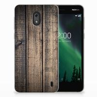 Nokia 2 Bumper Hoesje Steigerhout - thumbnail