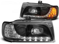 Tuning-Tec Koplampen met parkeerlicht SEAT IBIZA/CORDOBA/POLO VARIANT SEDAN 10 93-08 99 ZWART