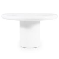 By-Boo Ronde Eettafel Frost 130cm - Wit