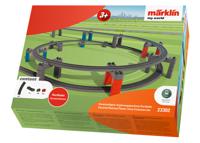 Märklin World 23302 H0 kunststofrails uitbreidingsset verhoogde spoorweg - thumbnail