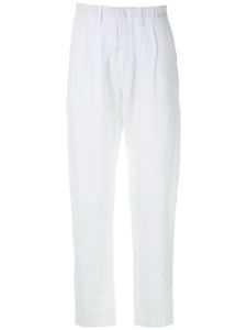 Handred pantalon droit en lin - Blanc