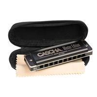 Master Edition Blues Harmonica in Bb (incl. soft case and cleaning cloth)