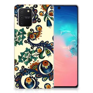 Siliconen Hoesje Samsung Galaxy S10 Lite Barok Flower