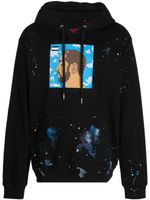 Mostly Heard Rarely Seen 8-Bit hoodie à imprimé graphique - Noir