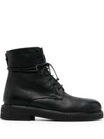 Marsèll bottines en cuir à lacets 40 mm - Noir