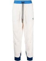 Moncler Grenoble pantalon de jogging à lien de resserrage - Blanc - thumbnail