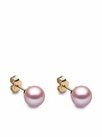 Yoko London puces d'oreilles Classic en or 18ct ornées de perles d'eau douce