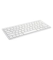 Ewent EW3161 Bluetooth-toetsenbord, Spaans (QWERTY), draadloos toetsenbord voor iPhone, iOS, iPad, Samsung, Huawei, Android, Windows, wit