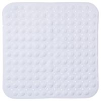 5Five Anti-slip mat - badkamer - douche/bad - wit - 54 x 54 cm - vierkant
