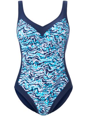 Badpak gedessineerde inzet voor Van Sunmarin blauw Badpak gedessineerde inzet voor Van Sunmarin blauw