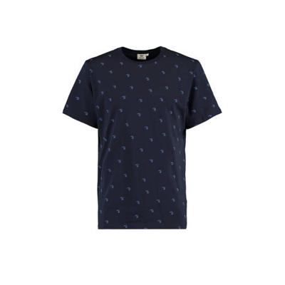 America Today T-shirt Elias Bird met all over print donkerblauw America Today T-shirt Elias Bird met all over print donkerblauw