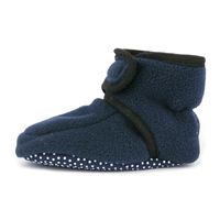 Playshoes babyslofjes Fleece Marine Maat - thumbnail