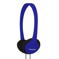 Koss KPH7 On-Ear Stereo Hoofdtelefoon voor iPod, iPhone, MP3 en Smartphone - Zwart On Ear Blauw