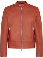 DSQUARED2 veste de moto en cuir - Rouge