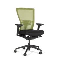 Bureaustoel Riga | Stof  | Groen Zwart