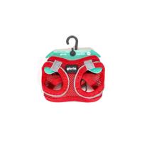 Gloria Trek Star Hondenharnas, 45-47 cm, 32,8-35,4 cm, rood, M