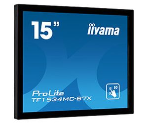 Iiyama ProLite TF1534MC-B7X LED-monitor Energielabel E (A - G) 38.1 cm (15 inch) 1024 x 768 Pixel 4:3 8 ms DisplayPort, HDMI, VGA TN LED