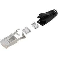 BEL Stewart Connectors SS-39200-030 RJ45 stekker CAT 6 Stekker, recht Aantal polen: 8P8C Zwart 1 stuk(s)