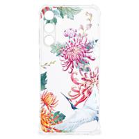 Samsung Galaxy A25 Case Anti-shock Bird Flowers - thumbnail