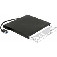 Delock 42603 externe behuizing voor 5,25 ultraslanke SATA-schijven 9,5 mm naar USB Type-A male