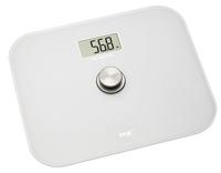 TFA Dostmann Eco Step digitale personenweegschaal, 50.1014.02, zonder batterijen, milieuvriendelijk, automatische uitschakelfunctie, wit