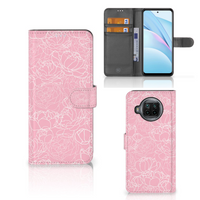 Xiaomi Mi 10T Lite Hoesje White Flowers