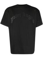 Palm Angels t-shirt à logo imprimé - Noir