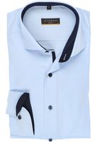 ETERNA Cover Shirt Slim Fit Overhemd lichtblauw, Effen