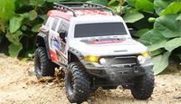 Amewi Dirt Climbing SUV Race 1:10 Brushed RC auto Elektro Crawler 4WD RTR 2,4 GHz Incl. accu en lader, Met lichteffect, Incl. batterijen - thumbnail