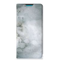 Bookcase Samsung Galaxy A73 Painting Grey