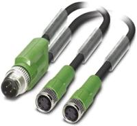 Phoenix 1671344 - kabel SAC-3P-M12Y/2 x 0,6-PUR/M 8 FS