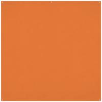Westcott X-Drop Pro rimpelbestendig 8 'x 8' (2,44 x 2,44 m) Achtergrond voor headshots, fotoshoots, groepsportretten, video-interviews en fotocabines - draagbaar en reisvriendelijk (Tiger Orange)