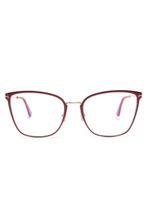 TOM FORD Eyewear lunettes de vue à monture papillon - Rouge