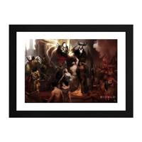 DIABLO - Framed Print Diablo IV – Nephalems (30 x 40 cm)