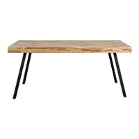 "MOOS Tygo Eettafel - 180 x 90 cm - Bruin "