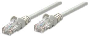 Intellinet 336628 RJ45 Netwerkkabel, patchkabel CAT 5e U/UTP 1.50 m Grijs 1 stuk(s)