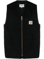 Carhartt WIP gilet Arbor à patch logo - Noir