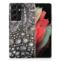 Samsung Galaxy S21 Ultra TPU Hoesje Krokodillenprint