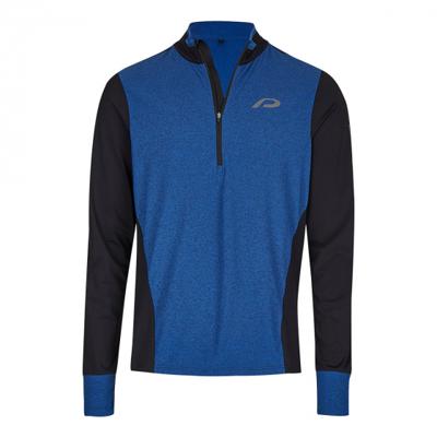 Protective fietsshirt P-Math heren polyamide blauw/zwart