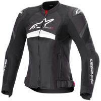 ALPINESTARS Stella T-GP Plus R V4 Airflow Jacket, Doorwaai motorjas dames, Zwart-Wit