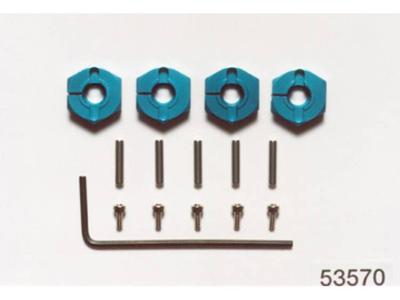 Tamiya 53570 Reserveonderdeel Wielmeenemers aluminium 4 mm