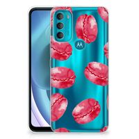 Motorola Moto G71 5G Siliconen Case Pink Macarons