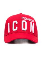 DSQUARED2 casquette à broderies Icon - Rouge - thumbnail