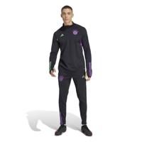 adidas Bayern München Trainingspak 1/4-Zip 2023-2024 Zwart Groen Paars - thumbnail