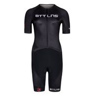 BTTLNS Typhon 2.0 trisuit korte mouwen zwart dames S - thumbnail