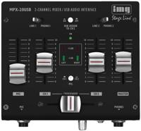 IMG Stage Line MPX-20USB 3 kanalen 20 - 20000 Hz Zwart - thumbnail