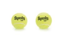 Beeztees Tennisbal met pieper, 2 stuks, 8 cm